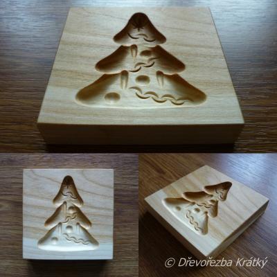 Forma vánoční strom malý