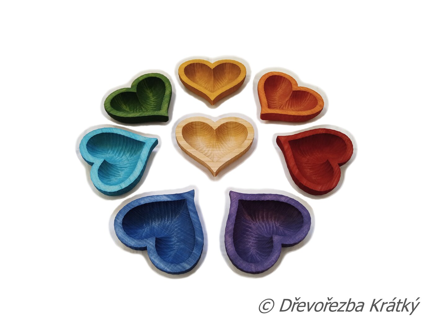 Misky srdce 20 x 18 x 5 cm