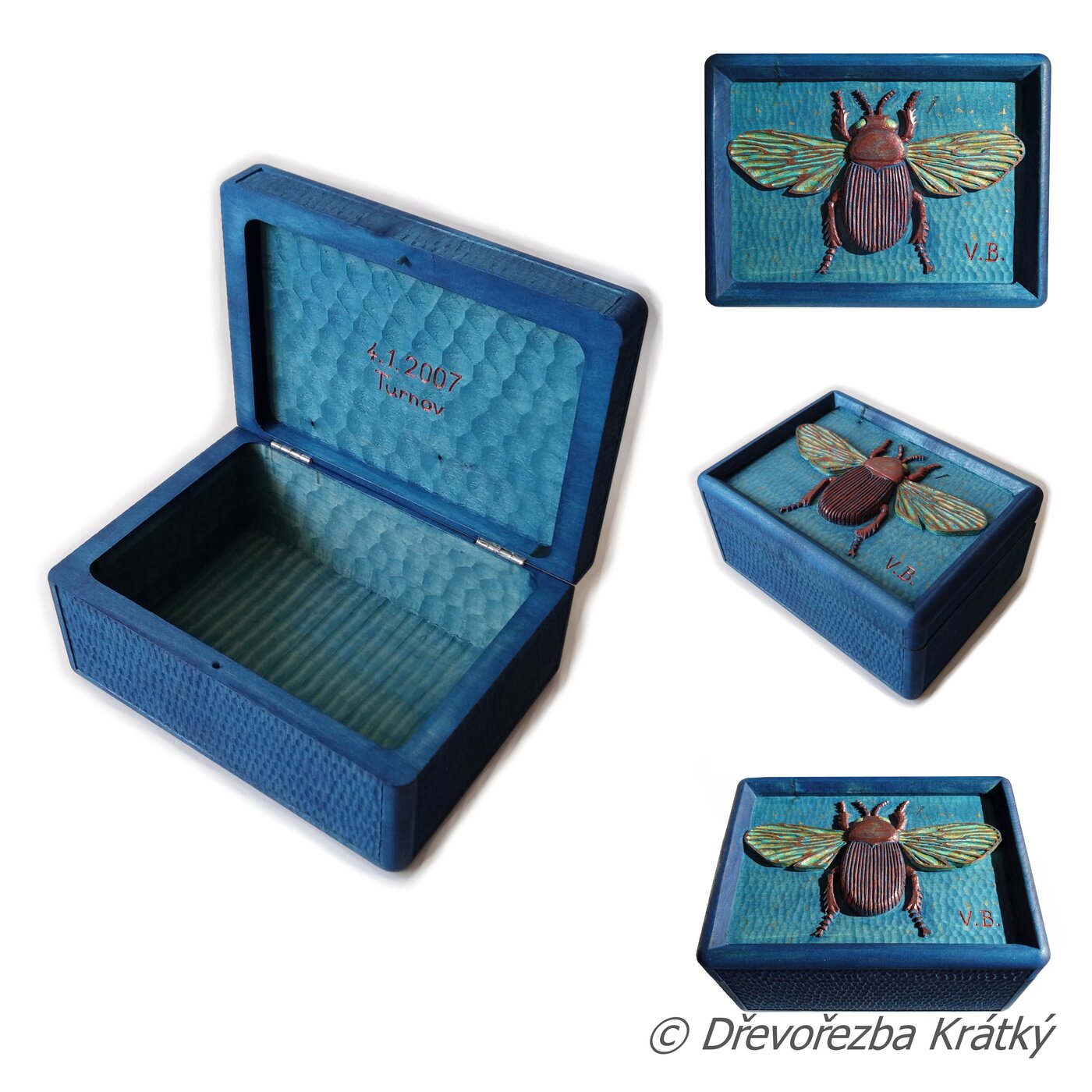 Šperkovnice 20 x 15 x 10 cm