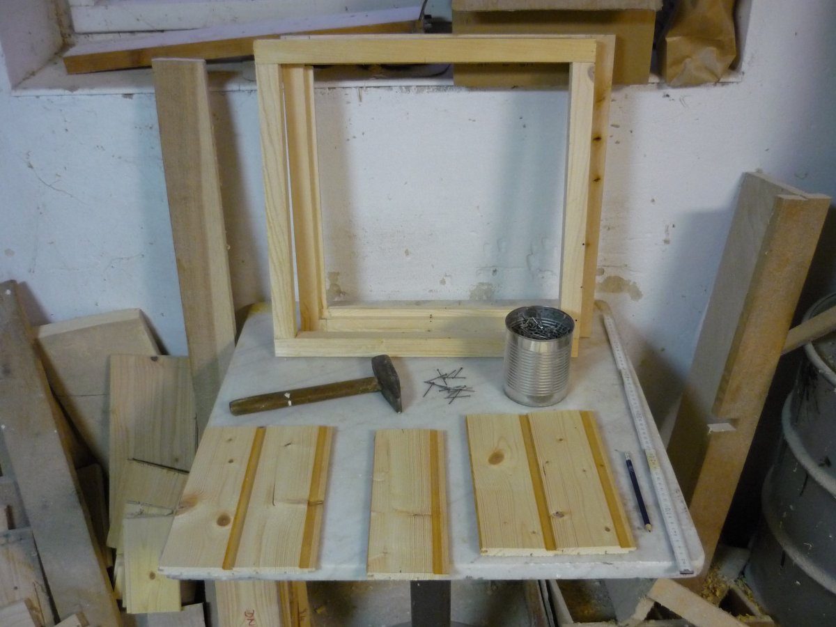 Příprava na vysoký nástavek